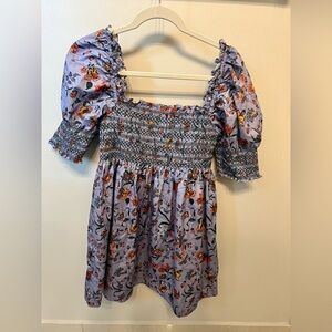 Hill House Dress Size M. 2024 Fall Collection.  Worn twice!  Swedish Floral